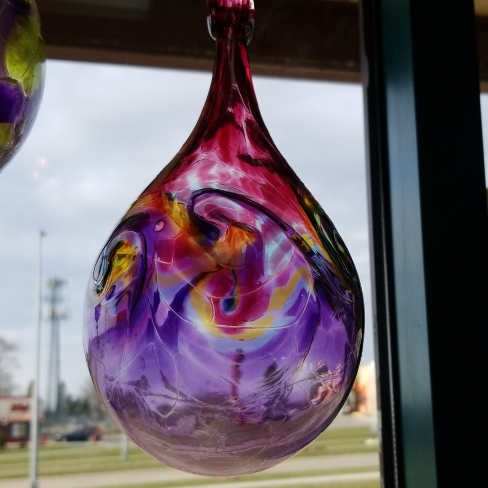 Sunrise Blown Glass